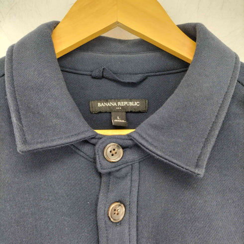 バナナリパブリック BANANA REPUBLIC スウェット シャツジャケット メンズ import:L