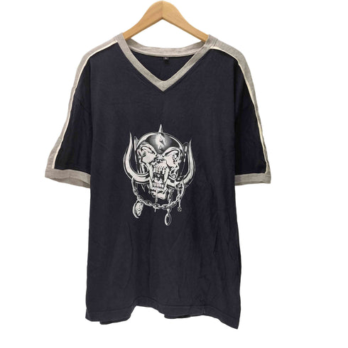 motor head england Vネック Tシャツ メンズ import:L