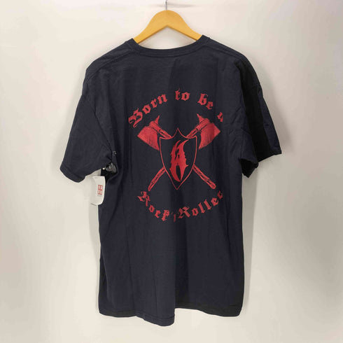 フルーツオブザルーム FRUIT OF THE LOOM バンド クルーネックTシャツ メンズ import:XL