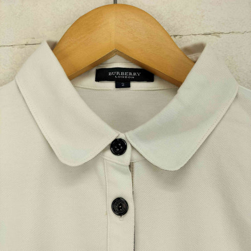 バーバリーロンドン BURBERRY LONDON ホース刺繍ロゴ ポロシャツ レディース 2