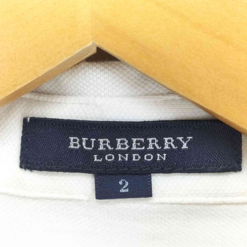 バーバリーロンドン BURBERRY LONDON ホース刺繍ロゴ ポロシャツ レディース 2