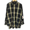 ワイズフォーメン Ys for men 00S 茶タグ ブラックウォッチ L/S チェック シャツ メンズ JPN:3