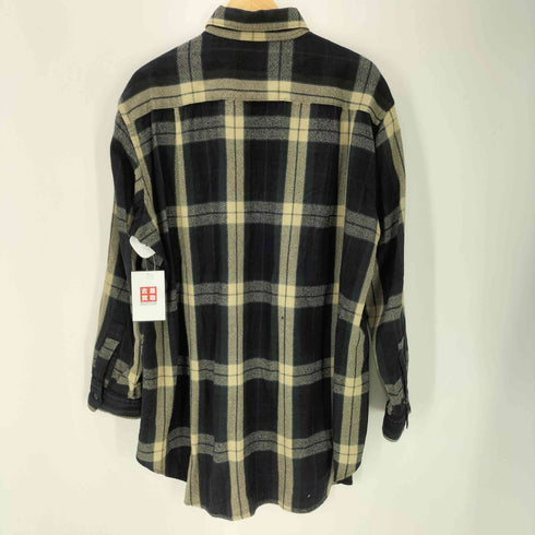 ワイズフォーメン Ys for men 00S 茶タグ ブラックウォッチ L/S チェック シャツ メンズ JPN:3