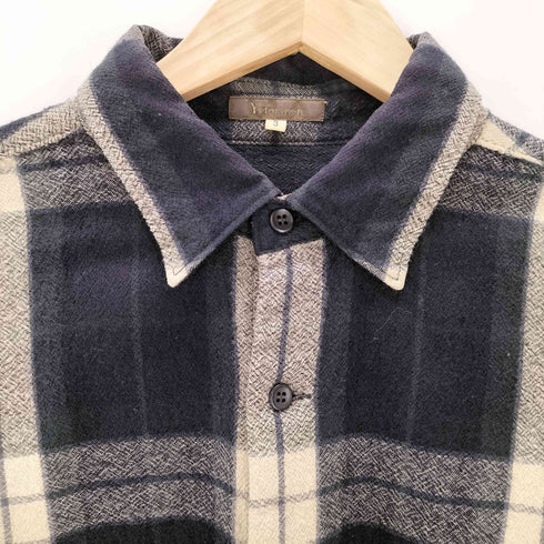 ワイズフォーメン Ys for men 00S 茶タグ ブラックウォッチ L/S チェック シャツ メンズ JPN:3