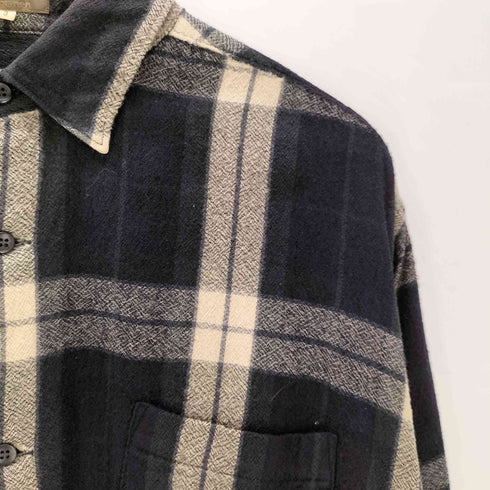 ワイズフォーメン Ys for men 00S 茶タグ ブラックウォッチ L/S チェック シャツ メンズ JPN:3