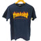 スラッシャー THRASHER ファイヤーパターン クルーネックTシャツ メンズ import:S