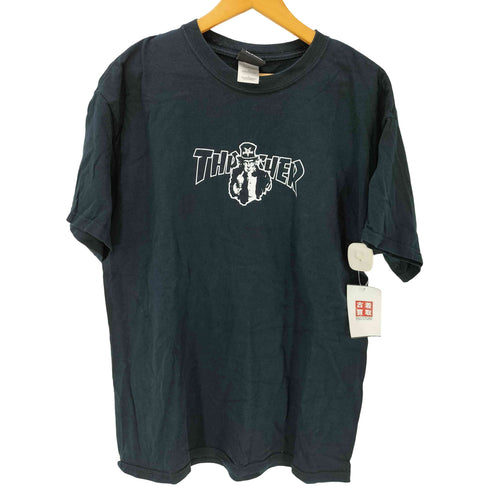 スラッシャー THRASHER uncle sam クルーネックTシャツ メンズ import:L