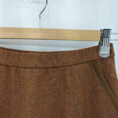 レリアン Leilian カシミヤ混 メルトン ロングタイトスカート レディース 7