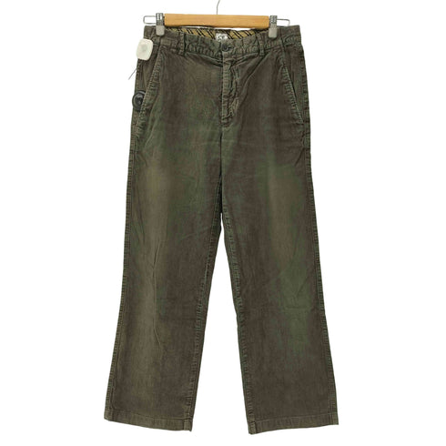 シーピーカンパニー C.P.COMPANY 05AW 裏地ストライプ コットンツイル ストレート パンツ メンズ 46