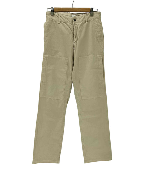 シーピーカンパニー C.P.COMPANY 07SS ガーメントダイ ダブルニー ジップポケット コットン ツイル ワーク パンツ メンズ 46
