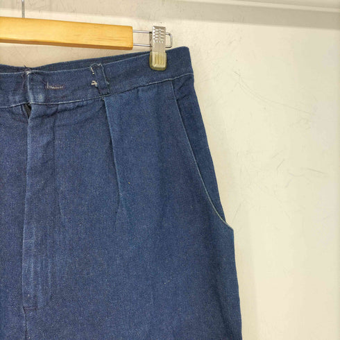 zofrini ロケットtalon 1タックワイドデニム メンズ