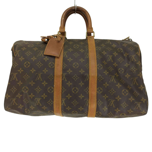 ルイヴィトン LOUIS VUITTON キーポル バンドリエール 45 モノグラム ボストンバッグ レディース