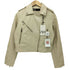 ザラ ZARA フェイクレザー ダブル ライダース ジャケット レディース S
