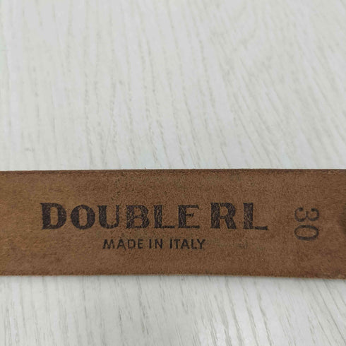 ダブルアールエルラルフローレン RRL RALPH LAUREN イタリア製 型押しレザーベルト メンズ 30