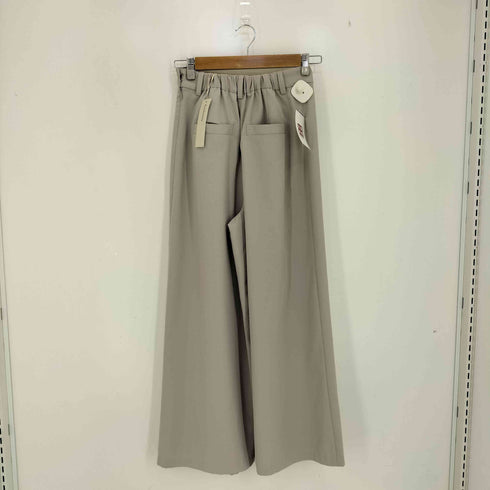 アンデミュウ Andemiu フロントタックワイドパンツ レディース JPN:S