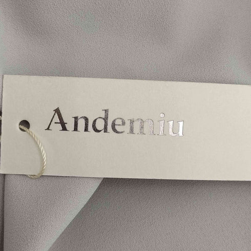 アンデミュウ Andemiu フロントタックワイドパンツ レディース JPN:S