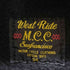 WEST RIDE 髑髏 ジップパーカー メンズ 34