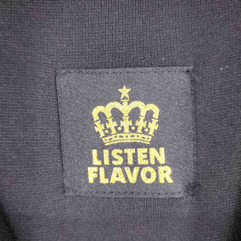 LISTEN FLAVOR ジャージパーカー レディース FREE