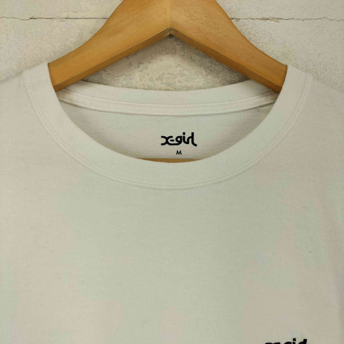 エックスガール X-girl FACE S/S TEE レディース import:M