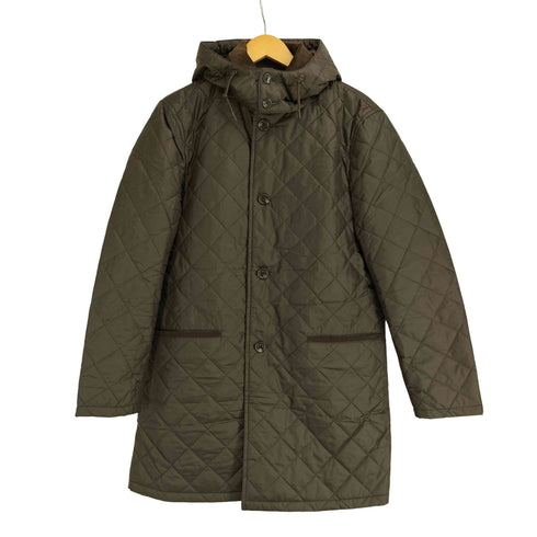 ブルックスブラザーズ BROOKS BROTHERS 襟コーデュロイ フーデッド キルティングコート メンズ import:L