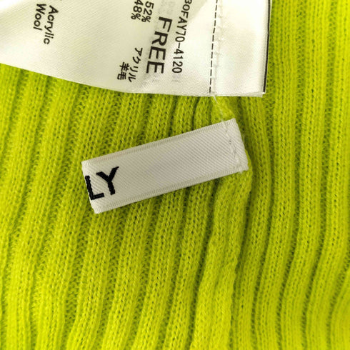 スライ SLY A/WOOL BLEND HOODIE HG レディース FREE