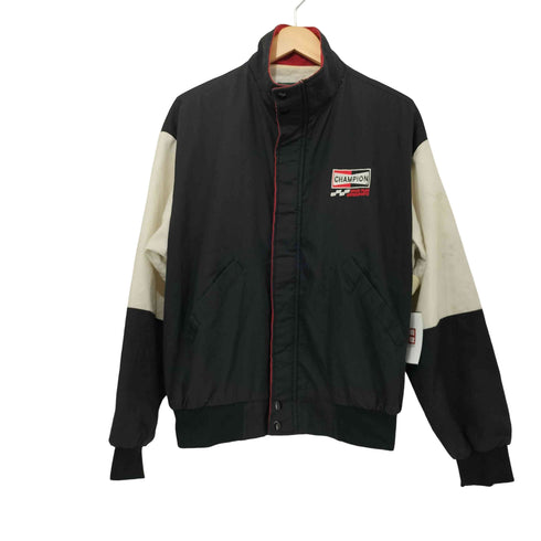 ダンブルック Dunbrooke ロゴ刺繍 比翼 スタンドカラー ブルゾンジャケット メンズ