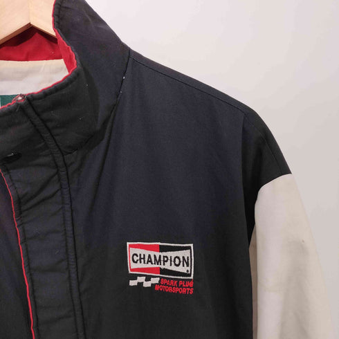 ダンブルック Dunbrooke ロゴ刺繍 比翼 スタンドカラー ブルゾンジャケット メンズ