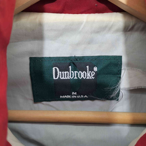 ダンブルック Dunbrooke ロゴ刺繍 比翼 スタンドカラー ブルゾンジャケット メンズ