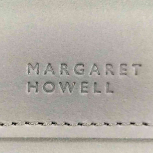 マーガレットハウエル MARGARET HOWELL SMOOTH LEATHER スムース レザー L字ラウンド ロングウォレット 長財布 メンズ