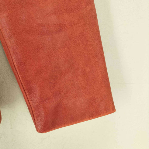 バナナリパブリック BANANA REPUBLIC レザーシングルライダースジャケット レディース XS