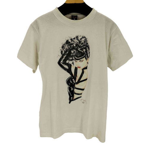 FASHION VICTIM 90S MADE IN USA フロントプリントクルーネックS/S Tシャツ メンズ import:M