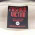FASHION VICTIM 90S MADE IN USA フロントプリントクルーネックS/S Tシャツ メンズ import:M