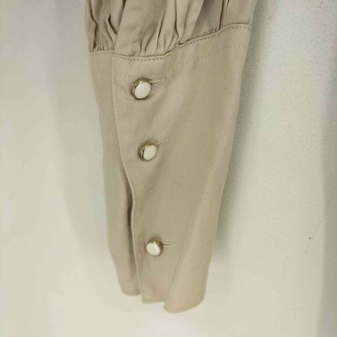 フーフー FOUFOU high neck dress shirts レディース
