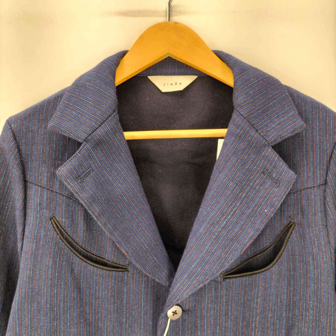 ジエダ Jieda 21AW WESTERN TAILORED JACKET ウエスタン テーラード ジャケット 総柄 ストライプ メンズ JPN:1