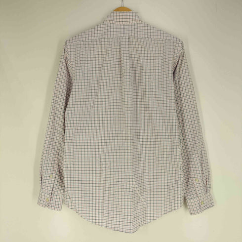 ラルフローレン RALPH LAUREN CUSTOM FIT チェック ボタンダウンシャツ メンズ import:S