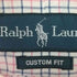 ラルフローレン RALPH LAUREN CUSTOM FIT チェック ボタンダウンシャツ メンズ import:S