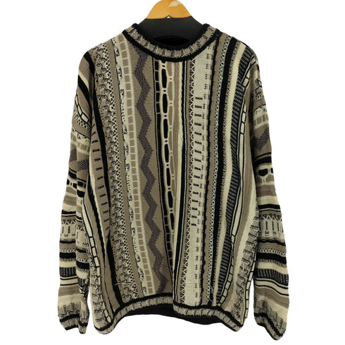 BERGATI 3D編み クルーネックニット メンズ JPN:XL