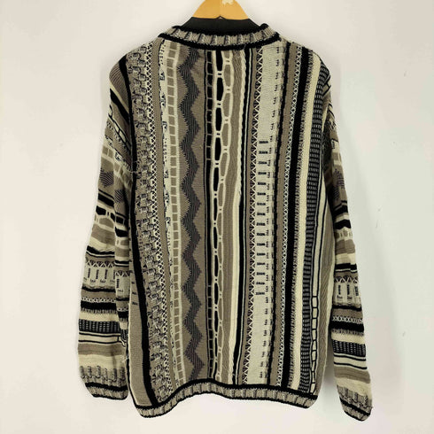 BERGATI 3D編み クルーネックニット メンズ JPN:XL