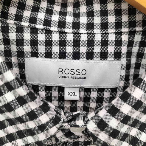 ロッソ ROSSO URBAN RESEARCH ハイパフォーマンスオックス半袖シャツ メンズ JPN:XXL