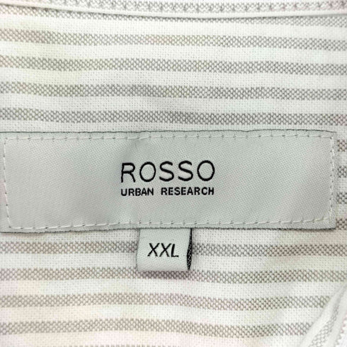 ロッソ ROSSO URBAN RESEARCH ハイパフォーマンスオックス半袖シャツ メンズ JPN:XXL