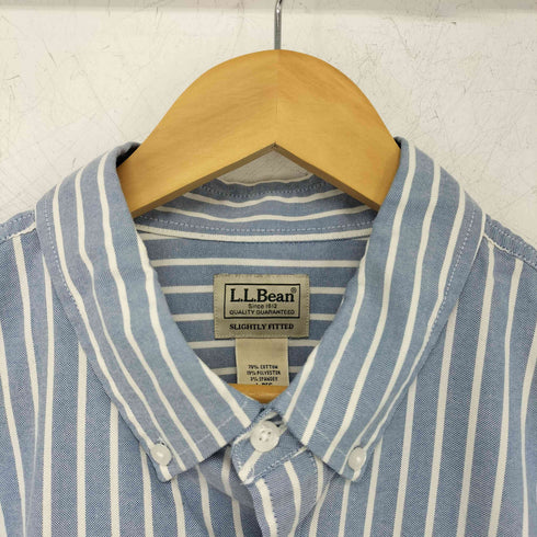 エルエルビーン L.L.Bean Comfort Stretch Oxford Shirt Slightly Fitted メンズ L-REG