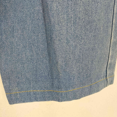 LAXTON 2タックデニムスラックス メンズ