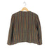 FLASH INSIEME 総柄ウールジャケット MADE IN JAPAN レディース 36