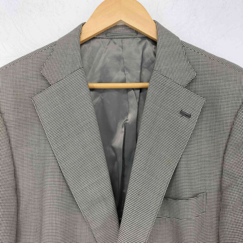 ジェイプレス J.PRESS new england 千鳥格子 2Bテーラードジャケット メンズ