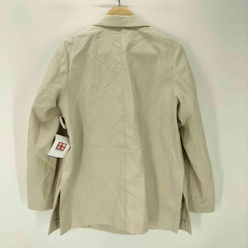 ユナイテッドアローズグリーンレーベルリラクシング UNITED ARROWS green label relaxing リネンレーヨン サイド スリット ジャケット レディース JPN:36