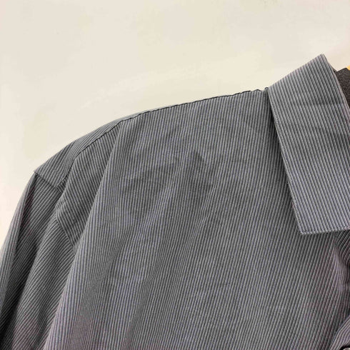 ヴァンヒューゼン VAN HEUSEN ストライプ 長袖 シャツ メンズ 17 1/2