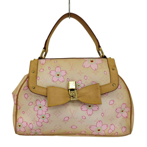 ルイヴィトン LOUIS VUITTON モノグラム チェリーブロッサム サック レトロPM ハンドバッグ レディース