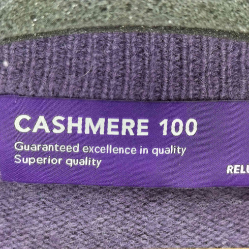 ジャーナルスタンダードレリューム JOURNAL STANDARD relume CASHMERE 100 クルーネックニット メンズ JPN:L