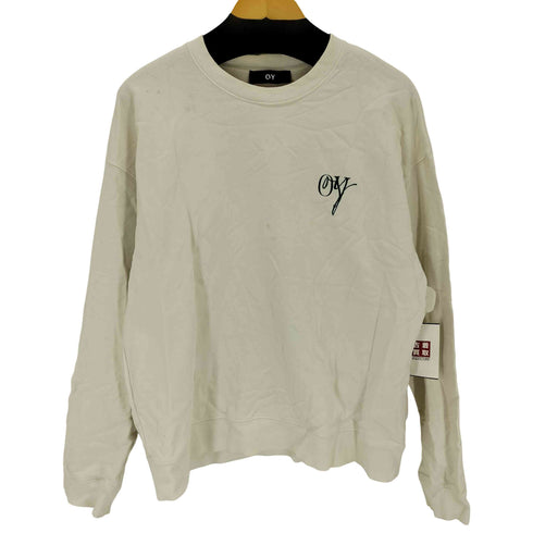 オーワイ OY LETTERING LOGO クルーネックスウェット メンズ