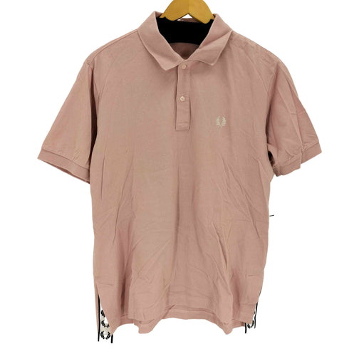フレッドペリー FRED PERRY テープロゴ ポロシャツ メンズ L
